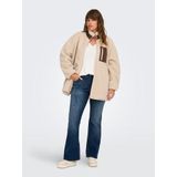 ONLY CARMAKOMA - Flared Fit Jeans - High Waist - Blauw - Katoen