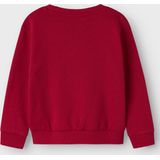 NAME IT NMFVISMAS LS NREG SWEAT BRU Meisjes Trui - Maat 80