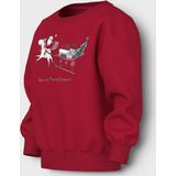 NAME IT NMFVISMAS LS NREG SWEAT BRU Meisjes Trui - Maat 80