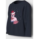 Name it Nmfvismas Ls Nreg Top Meisjes Trui