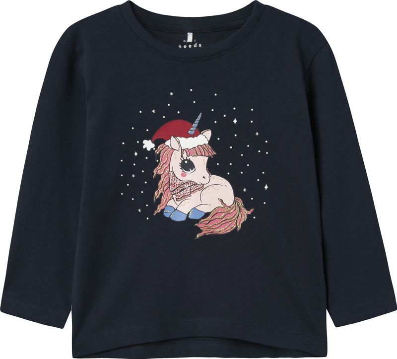 Name it Nmfvismas Ls Nreg Top Meisjes Trui