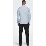 Overhemd - Gestreept - Katoen - Slim Fit - Lange Mouw