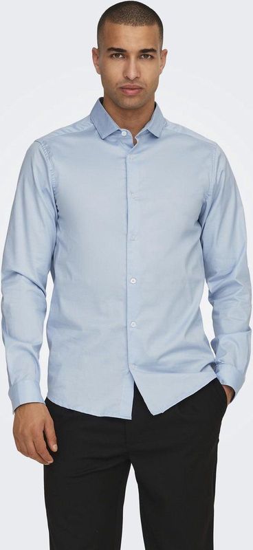 Overhemd - Gestreept - Katoen - Slim Fit - Lange Mouw