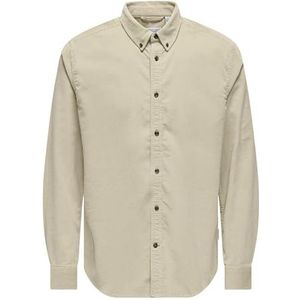 Only & Sons - Overhemd - Zilvergrijs - Michael