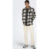 Overhemden - Antique White - Kraag Met Normale Overhemdkraag - Lange Mouwen