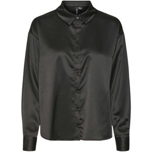 Vero Moda - Merle Blouse - Zwart - Dames