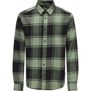 Only & Sons - Hemd - Geruit - Knoopsluiting - Langere Mouwen
