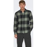 Only & Sons - Hemd - Geruit - Knoopsluiting - Langere Mouwen