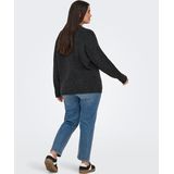 ONLY CARMAKOMA - CARJADE - Gebreide Trui - Regular Fit - Lange Mouwen