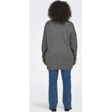 ONLY CARMAKOMA - Vest - Zwart - Knit - V-Hals - Lange Mouwen