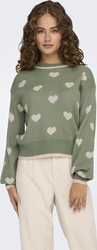 JDY Rundhalspullover »JDYROMANCE L/S JACQ. PULLOVER KNT NOOS«