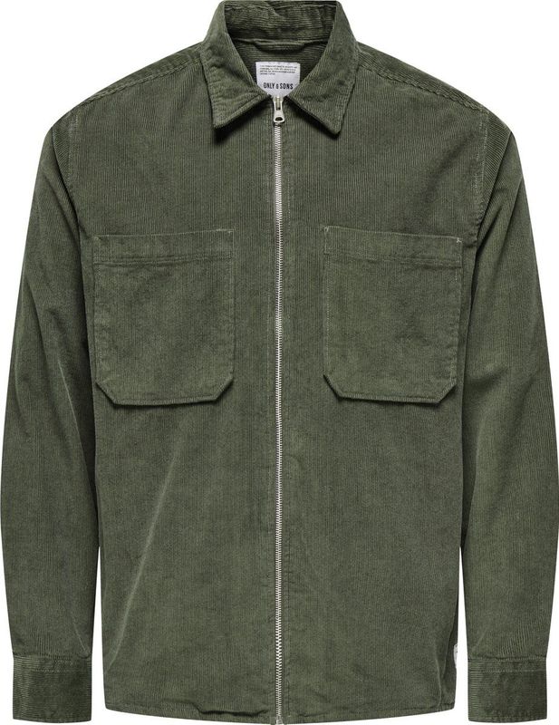 ONLY & SONS - ONSALP 14W RLX 2PKT WASHD CORD - Overhemd - Lange Mouwen