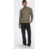 Only & Sons Phil Trui Heren Sweater Desert Taupe