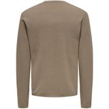 Only & Sons - Felix Reg 12 - Gebreide Trui - Grijs - 100% Katoen