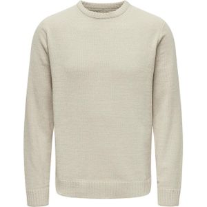 Heren - Gebreide Trui - Zacht - Ronde Hals - Lange Mouwen - Casual Stijl