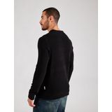 Heren - Gebreide Trui - Blauw - Zacht Breimateriaal - Lange Mouwen