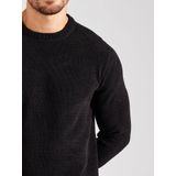 Heren - Gebreide Trui - Blauw - Zacht Breimateriaal - Lange Mouwen