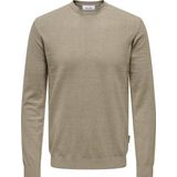 ONLY&SONS - ONSLOUI REG 12 MEL CREW KNIT NOOS - Gebreide Pullover - Heren