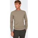 ONLY&SONS - ONSLOUI REG 12 MEL CREW KNIT NOOS - Gebreide Pullover - Heren