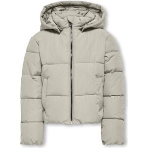 ONLY - Kogdolly Life SHT - Puffer Jacket - Pumice Stone - Meisjes Jas