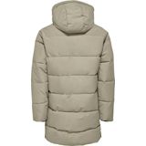 Only & Sons Jas Onscarl Life Long Quilted Coat Otw 22020156 Desert Taupe Mannen