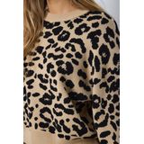 Gebreide Trui - Jacquard - Ronde Hals - Lange Mouwen - 52% LENZING™ ECOVERO™ Viscose