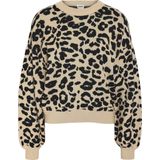 Gebreide Trui - Jacquard - Ronde Hals - Lange Mouwen - 52% LENZING™ ECOVERO™ Viscose