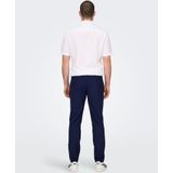 Broeken - Zwart - Polyester - Slim Fit
