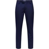 Broeken - Zwart - Polyester - Slim Fit