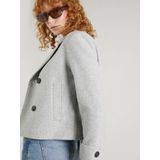 Onlfreja Life Short Db Jacket Otw Noos, lichtgrijs gem., XS