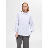 Shirt - Oversized - Lange Mouwen - Knoopsluiting - Biologisch Katoen