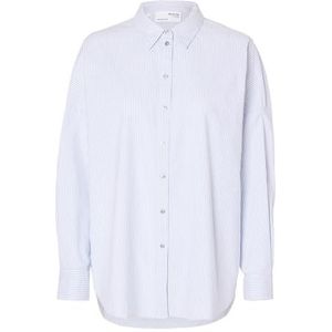 Shirt - Oversized - Lange Mouwen - Knoopsluiting - Biologisch Katoen