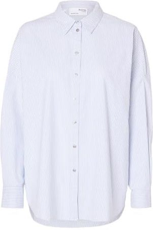 Shirt - Oversized - Lange Mouwen - Knoopsluiting - Biologisch Katoen