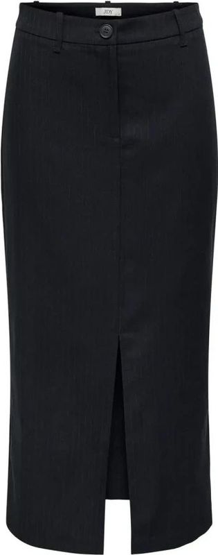 Jacqueline de Yong - Kokerrok - Grijs - Slim Fit - Polyester