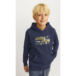 Jack&jones Junior Jcooutdoor Logo Sweat Hood Sn Jnr Jongens Trui