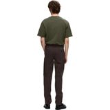 Selected Homme - SLHSLIM-NEW MILES - Chino Broek - Bruin - 91% Katoen, Slim Fit