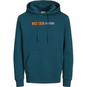 JACK&JONES PLUS JJECORP LOGO SWEAT HOOD PLAY NOOS PLS Heren Trui - Maat EU2XL US1L