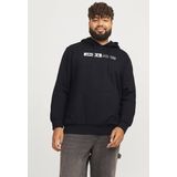 Jack & Jones Corp Logo Play Hoodie - Zwart - 61% Polyester 39% Katoen