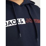 Jack & Jones - Corp Logo Play Hoodie - Groen - 61% Polyester 39% Katoen