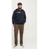 Jack & Jones - Corp Logo Play Hoodie - Groen - 61% Polyester 39% Katoen