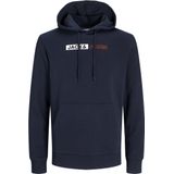 Jack & Jones - Corp Logo Play Hoodie - Groen - 61% Polyester 39% Katoen