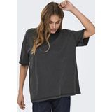 Only - Onlmay Life Washed s s Oversize Jrs - Dames - Blouses