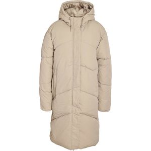 Aluminium - Gewatteerde Winterjas - Met Capuchon - Lange Mouwen - 100% Polyester