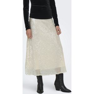 ONLY - ONLCarin - A-lijnrok - Crème - 3/4 Lengte