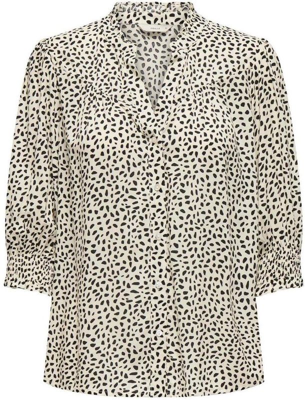 ONLY Kurzarmbluse ONLRAYA 3/4 SHIRT WVN NOOS