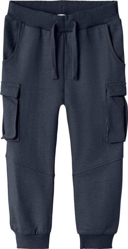 Joggingbroek - Ongeborstelde Sweatstof - Regular Fit - Zwart