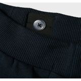 Joggingbroek - Ongeborstelde Sweatstof - Regular Fit - Zwart