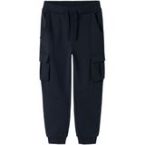 Joggingbroek - Ongeborstelde Sweatstof - Regular Fit - Zwart