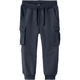 Joggingbroek - Ongeborstelde Sweatstof - Regular Fit - Zwart