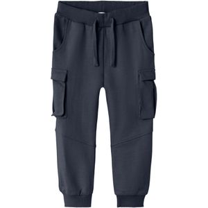 Joggingbroek - Ongeborstelde Sweatstof - Regular Fit - Zwart